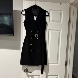 White House black market Elegant Black Sleeveless Dress